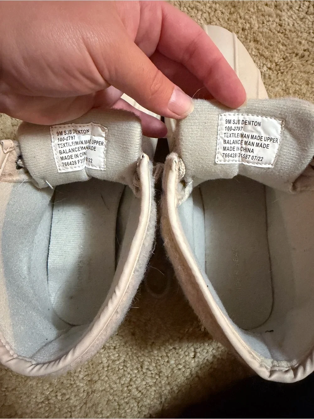 Sperry Quilted Lace-Up Duck Boots in Light Beige
